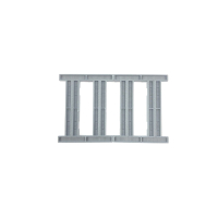 Ballast Plaat Recht Set - 5 stuks voor 5 rechte rails